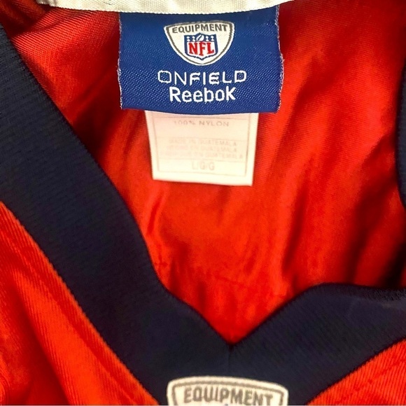 Houston Texans NFL Reebok Jersey Size Large Red White Reebok Mario Williams - Picture 7 of 11